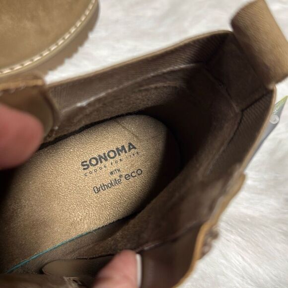 Sonoma Goods For Life Women’s Wedge Gore Booties Size 8 NEW - Picture 7 of 8